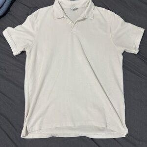 Zara Cream Polo Shirt